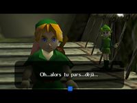 une photo d'Ã©cran de The Legend of Zelda - Ocarina of Time sur Nintendo 64